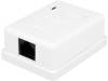 DN-938046, Модульная розетка; RJ45; Монтаж: накладной; Кат:6, DIGITUS
