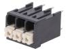 DG212V-THR-3.5-03P-13-10AH Зажимная рейка для печатных плат; прямой; 3,5мм; Кол-во полюс:3