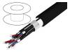 400027, Провод: для громкоговорителей; 6x2x0,22мм2; многопров; черный, Helukabel