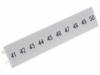 ZB 5,LGS:FORTL.ZAHLEN 41-50 1050017:0041 Маркер; Шир:5мм; обозначения 41-50