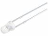 OSBBY23131E LED; 3мм; биполярный; голубой; 2180-3000мкд; 30°; LED AC