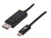 79295 Адаптер; High Speed; вилка DisplayPort, вилка USB C; 1,8м