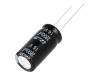 PF1C222MNN1225 Конденсатор: электролитический; THT; 2200мкФ; 16ВDC; O12,5x25мм