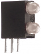 553-0112-200F PCB LED 3 mm round Red / Green standard