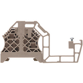 1068700000, Rail support WSH 57 x 8 x 110 mm beige, Weidmuller