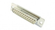 F25S0G3 Socket D-Sub Connector, DB-25, Solder