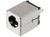 ADC-H-085-1-HT-T/R, Гнездо; питания DC; "папа"; экранированный, с выключателем; THT, ADAM TECH