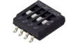 TDA04H0SB1 Переключатель: DIP-SWITCH; Кол-во секций:4; OFF-ON; 0,025A/24ВDC