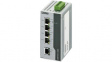 FL SWITCH 1001T-4POE Industrial Ethernet Switch 4x 10/100 RJ45 PoE / 1x 10/100 RJ45
