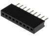 DS1065-01-1*9S8BV Гнездо; штыревое; "мама"; PIN:9; прямой; 1,27мм; THT; 1x9; 1А; 30мОм