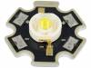PM2B-1LWS LED мощный; STAR; Pмакс:1Вт; 5000-5650K; белый холодный; 130°