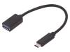 50485 Кабель; USB 3.0,USB 3.1; гнездо USB A, вилка USB C; 200мм