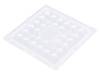 CS16324 STRADELLA-IP-28-HB-W Линза для LED; квадратная; Мат-л: PMMA плексиглас; прозрачный