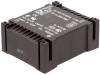 BV UI 394 0087 Трансформатор: залитый; 18ВА; 115/115ВAC; 12В; 12В; 750мА; 750мА