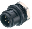 09 0977 00 03 Panel-mount plug Poles 3 4 A 125 VAC/VDC