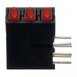 570-0100-111F PCB LED 2 mm round Red/Red/Red standard