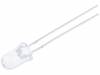 WW05A3SRH4-N LED; 5мм; красный; 8200-10600мкд; 15°; Поверхность: выпуклая