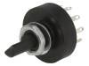 SR2412519.2F Переключатель: поворотный; 5; 1A/250ВAC; Кол-во секций:2; 36°