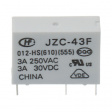 HF43F/012-HS (610) PCB power relay 12 VDC 200 mW