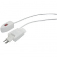 031599 Inline plug 3-in CH white