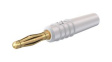 22.2618-29 Laboratory Socket, diam. 2mm, White, 10A, 60V, Gold-Plated