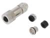 SM12-PVZ-B5W-1 Вилка; M12; PIN:5; "мама"; код B-Profibus; на провод; IP65; прямой