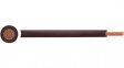 RND 475-00845 [100 м] Flexible Stranded Wire PVC, 6mm², Bare Copper, Brown, H07V2-K, 100m