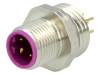 25006 0976 PMC 152 Гнездо; M12; PIN:5; "папа"; код B-Profibus; THT; Резьба: PG9