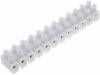 LPA12-10 PA14DS 89094110, Клеммник; Контактные группы:12; зажим под винт; 10мм2; белый, SIMET
