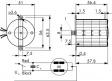 UFR40ND4RNZ28 Synchronous Motor, 6.4 VA