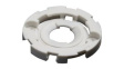 F15858 HEKLA-SOCKET-H Base Part, 44 x 5.5mm, White