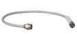 80337515 RF Cable Assembly, SMA Male - SMA Male, 304.8mm, Blue/Transparent