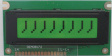 DEM 08172 SYH-PY Dot matrix LCD display 10.75 mm 1 x 8