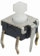 B3W-1150 Микропереключатель; 1; SPST-NO; 0,05A/24ВDC; THT; 1,57Н; 6x6мм