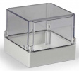 SPCP181815T Cubo S 175 x 175 x 150 мм, 50 мм основание, глухая стенка, прозрачная крышка, PC