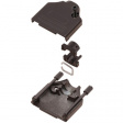 MHDTZK25-BK-K D-Sub Metal hood Poles 25
