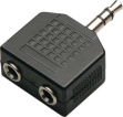 11104 A 082 Audio Adapter, 1 x Jack Plug Stereo 3.5 mm, 3.5 mm