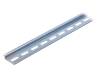 0514500000 TS 35X7.5/LL 2M/ST/ZN, DIN-рейка; перфорированный; TS35; L:2м; Мат-л: сталь оцинкованная, Weidmuller