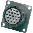 UTS0104S Panel mount female receptacle 4P