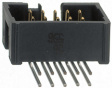 N2516-5002RB Гнездо; IDC; "папа"; PIN: 16; угловой 90°; THT; позолота; 2А; 2,54мм