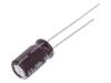 ULD2E3R3MED Конденсатор: электролитический; THT; 3,3мкФ; 250ВDC; O6,3x11мм