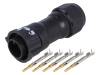 CB-05BFMA-QL8MP0 Разъем: круглый; вилка; "папа"; 10А; Серия: X-Lok; 18?16AWG; обжим