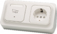 189786200 Time switch+outlet, comer mount