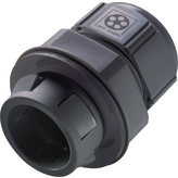 SKINTOP CLICK M20 RAL 9005 BK, Cable gland 20.3 mm, LAPP