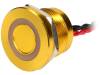 PS223P10Y31R24VT Переключатель: пьезоэлектрический; Положения: 2; SPST-NO; IP68