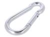 KSO.9.90 Snap hook; steel; for rope; 90mm; zinc; Size: 9mm