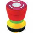 1.30.273.001/2200 Actuator Emergency stop pushbutton, transparent lens 22 mm red