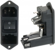 KD14.4101.151 Разъем: питания AC; гнездо; "папа"; 10А; 250ВAC; IEC 60320