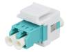 NK0031, Разъем: световодный; гнездо, проходник; с обеих сторон, LC; "мама", LOGILINK