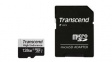 TS128GUSD350V Memory Card, microSDXC, 128GB, 95MB/s, 45MB/s